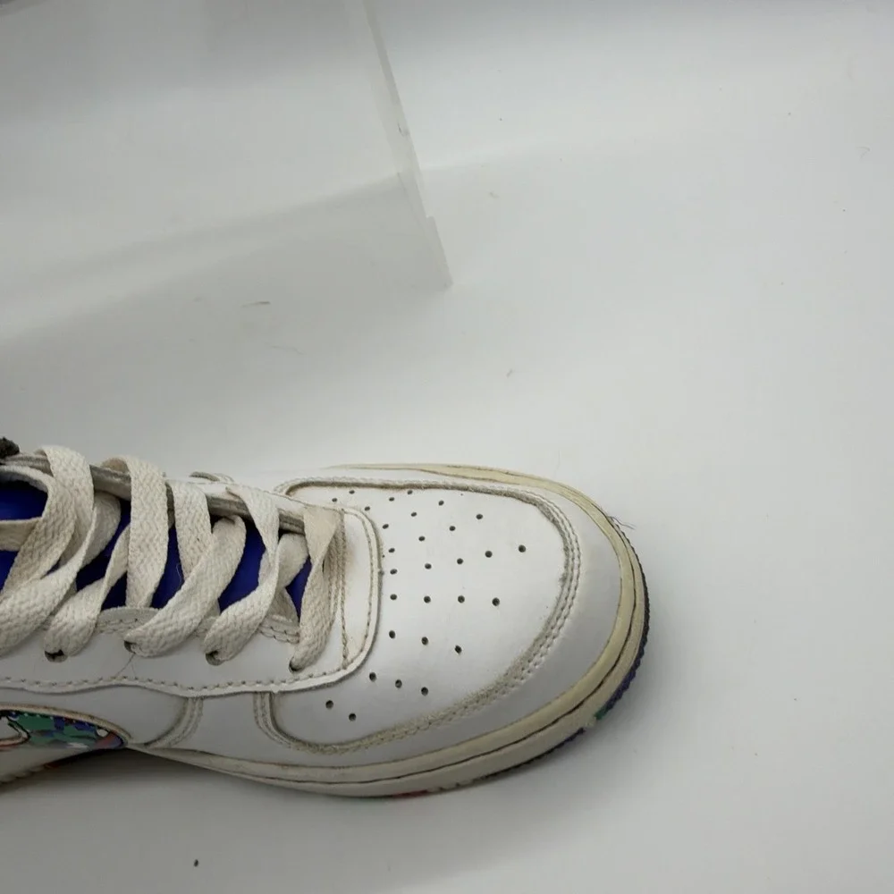 NIKE AIR FORCE 1 Hyper Crayon Multi-Color Low‎ Size 6Y
